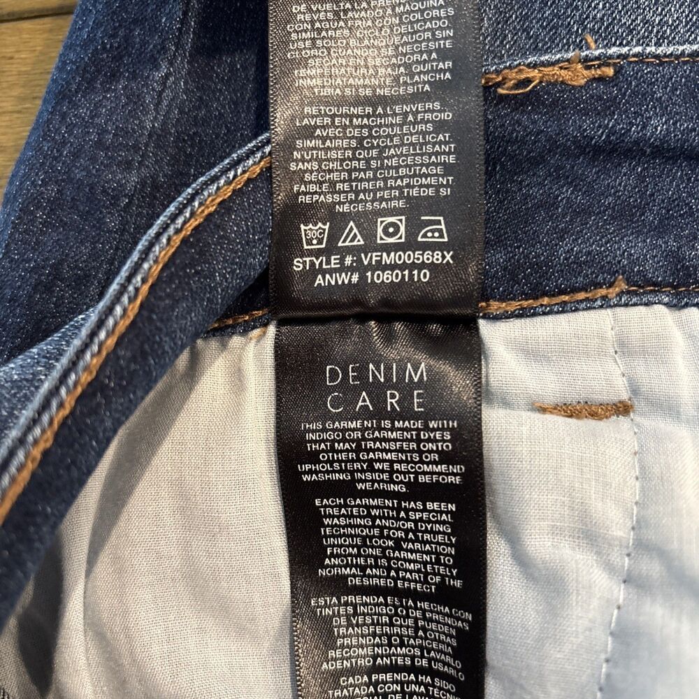 Curve Appeal Jeans Women's Sz 14/32 Stretch Dark Wash Normcore Cute Trendy - Picture 4 of 7